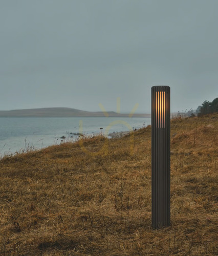 Sprawdź Lampa Ogrodowa ALUDRA Nordlux E27 15W Aluminium Antracyt