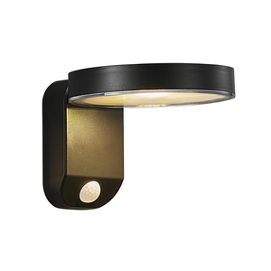 Lampa ścienna RICA Nordlux SolarLed  Tworzywo sztuczne Czarny small 0