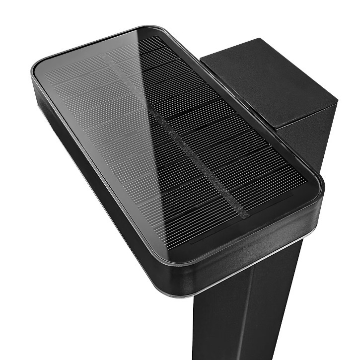 Wyświetl Słupek solarny z czujnikiem Rica Square Bed Black Nordlux Słupek solarny z czujnikiem Rica Square Bed Black Nordlux