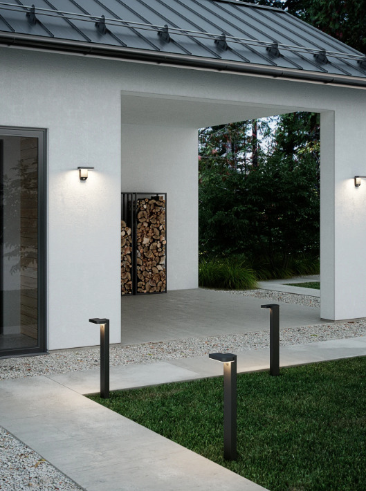 Obejrzyj Słupek solarny z czujnikiem Rica Square Bed Black Nordlux Słupek solarny z czujnikiem Rica Square Bed Black Nordlux