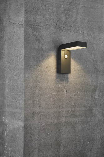 Sprawdź Lampa ścienna ALYA Nordlux SolarLed  Tworzywo sztuczne Czarny