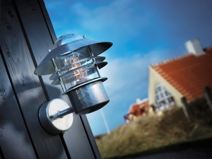 Lampa ścienna BLOK Nordlux E27 60W Stal galwanizowana Ocynkowany small 1