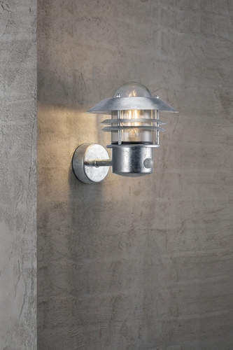 Sprawdź Lampa ścienna BLOK Nordlux E27 60W Stal galwanizowana Ocynkowany