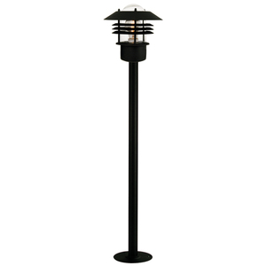 Lampa ogrodowa VEJE Nordlux E27 60W Metal Czarny small 1