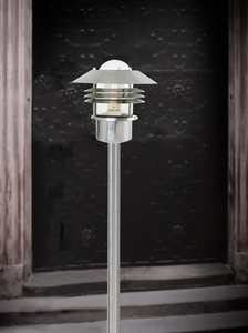 Lampa ogrodowa VEJE Nordlux E27 60W Stal nierdzewna Stal nierdzewna small 0