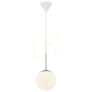 Lampa wisząca Cafe 20 Nordlux E27 szkło opalowe białe small 2