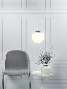 Lampa wisząca Cafe 20 Nordlux E27 szkło opalowe białe small 0