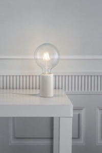 Lampa stołowa SIV Nordlux E27 60W Marmur Biały small 1