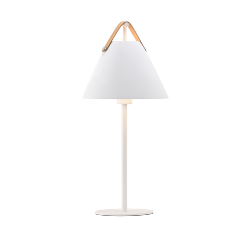 Sprawdź Lampa stołowa STRAP DFTP E27 40W Metal Biały