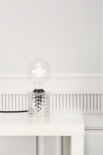 Sprawdź Lampa stołowa HOLLYWOOD Nordlux E27 60W Szkło Przeźroczysty