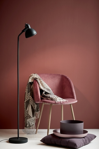 Sprawdź Lampa podłogowa Nordlux Aslak czarna metal 140 cm E27 maks. 15 W