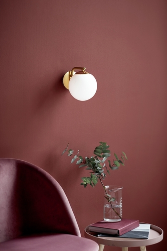 Sprawdź Lampa ścienna GRANT Nordlux E14 40W Szkło Mosiądz