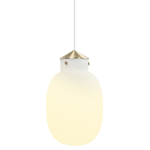 Lampa wisząca RAITO DFTP E27 25W Szkło Biały small 3