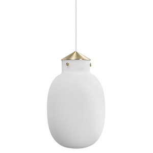 Lampa wisząca RAITO DFTP E27 25W Szkło Biały small 4