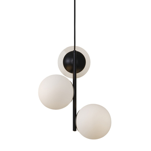 Lampa wisząca LILLY Nordlux E14 3X40W Metal Czarny small 1