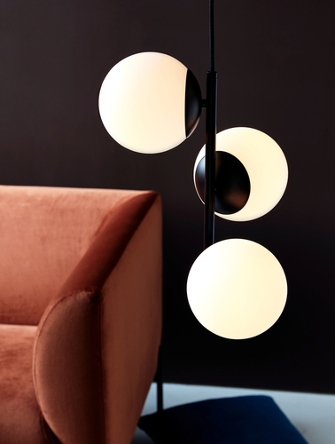 Sprawdź Lampa wisząca LILLY Nordlux E14 3X40W Metal Czarny