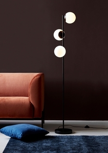 Lampa podłogowa LILLY Nordlux E14 3X15W Metal Czarny small 1