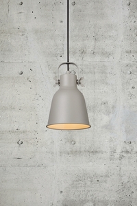 Lampa wisząca ADRIAN Nordlux E27 25 Metal Szary small 1