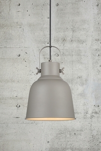 Lampa wisząca ADRIAN Nordlux E27 40 Metal Szary small 0