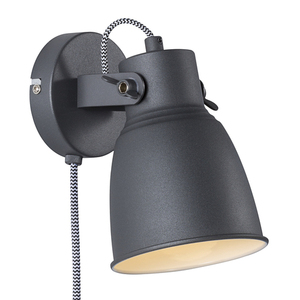 Lampa ścienna ADRIAN Nordlux E27 25W Metal Antracyt small 3