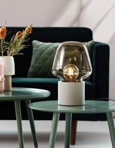 Lampa stołowa Nordlux CHRISTINA 20 jasnoszara, beton i szkło dymione, E27 maks. 25 W small 2
