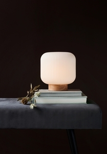Lampa stołowa MILFORD Nordlux E27 40W Szkło Naturalny small 0