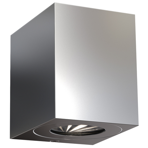 Sprawdź Kinkiet zewnętrzny Nordlux Canto Kubi 2 stal nierdzewna LED 2x6W 3000K IP44