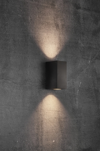 Sprawdź Lampa ścienna CANTO Nordlux GU10 2X28W Aluminium Czarny