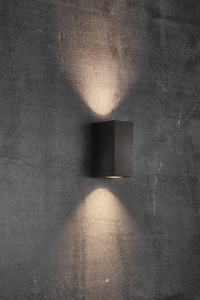 Lampa ścienna CANTO Nordlux GU10 2X28W Aluminium Czarny small 0