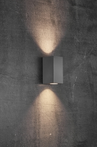 Sprawdź Lampa ścienna CANTO Nordlux GU10 2X28W Aluminium Szary