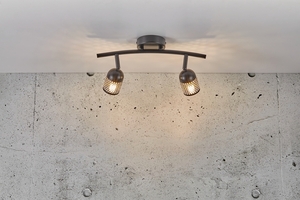 Lampa sufitowa ALFRED Nordlux G9 2X40W Metal Czarny small 0