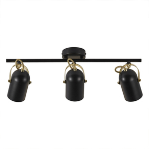 Lampa sufitowa LOTUS Nordlux E14 3X40W Metal Czarny/Mosiężny small 1