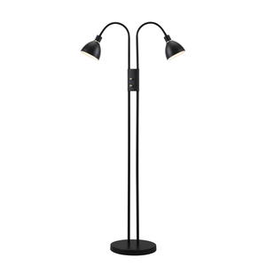 Lampa podłogowa RAY Nordlux E14 2X40W Metal Czarny small 2