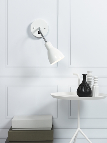 Sprawdź Lampa ścienna CYCLONE Nordlux E14 15W Metal Biały