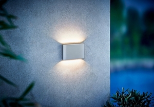 Lampa ścienna KINVER Nordlux LED  Aluminium Biały small 0