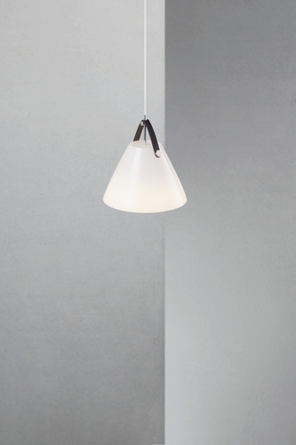Sprawdź Lampa wisząca STRAP DFTP E27 40W Szkło Biały