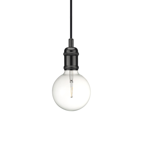 Sprawdź Lampa wisząca AVRA Nordlux E27 60W Metal Czarny