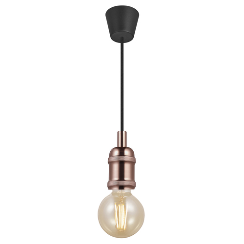 Sprawdź Lampa wisząca AVRA Nordlux E27 60W Metal Miedziany