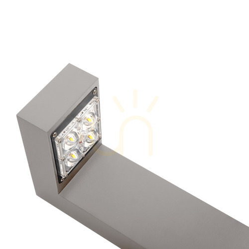 Sprawdź Słupek oświetleniowy NORLYS Asker 1320AL LED 7,7W 4000K 85 cm jasnoszary RAL 9006 IP65