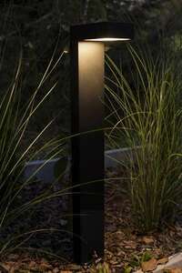 Słupek oświetleniowy NORLYS Asker 1322BL LED 7,8W 85 cm czarny small 5
