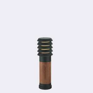 Słupek Oświetleniowy Drewno ALTA 1450B E27 Czarny RAL-9005 - NORLYS small 0