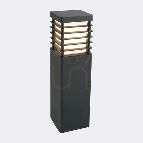 Sprawdź Słupek oświetleniowy NORLYS HALMSTAD 1489GR grafitowy LED 8,5 W 3000 K 49 cm IP65