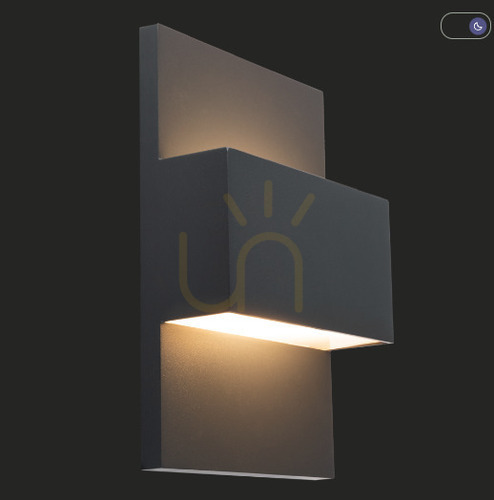 Sprawdź Kinkiet zewnętrzny GENEVE 1880 grafitowy RAL 7016 LED 8,4 W 4000 K góra-dół - NORLYS