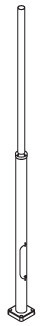 Sprawdź Słup teleskopowy 3005 Graphite 360-450Cm