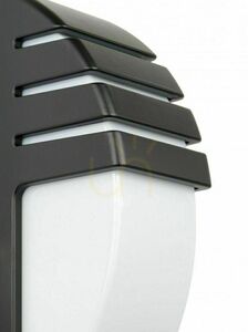 Kinkiet zewnętrzny SU-MA City czarny 35 cm aluminiowy 1836 BL small 1