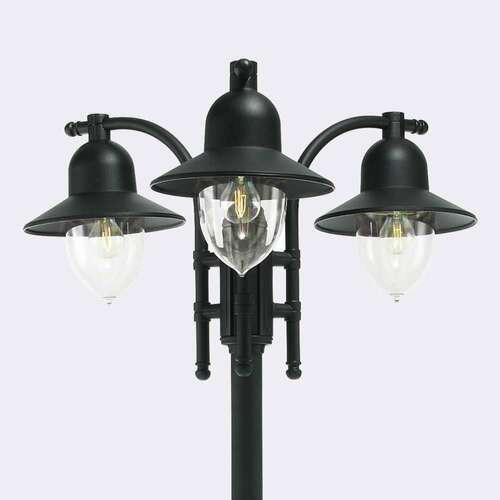 Sprawdź Latarnia Ogrodowa/Parkowa COMO 373B 3xE27 Czarna RAL-9005 - NORLYS