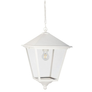 Lampa zewnętrzna wisząca IP54 LONDON BIG 493A/WH biała E27 - premium NORLYS small 0