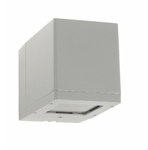 Duży kinkiet zewnętrzny VOSS 5034AL aluminium RAL-9006 11,8W 4000K - NORLYS small 0