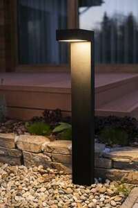 Słupek oświetleniowy NORLYS Asker 5120BL LED 7,2W 4000K 55 cm czarny small 1