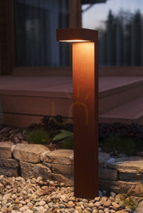 Słupek oświetleniowy NORLYS Asker 5120BL LED 7,2W 4000K 55 cm czarny small 16